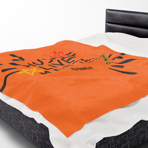 Hustle Mode Plush Blanket - Hustle Lives Matter