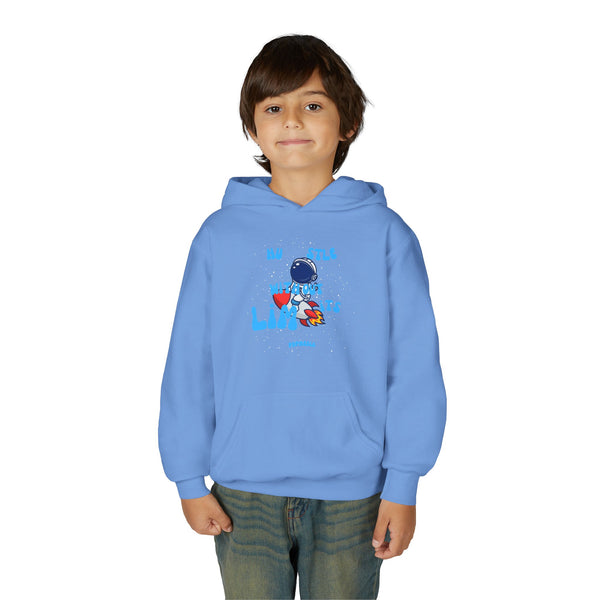 Hustle Mode (Kids) Youth Heavy Blend Hooded Hoodie - Without Limits