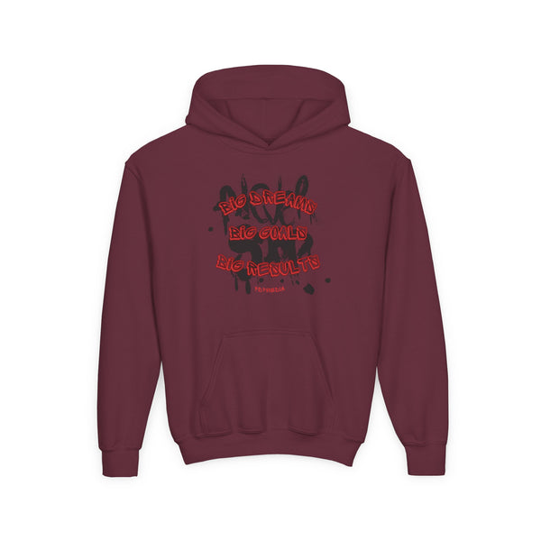 Hustle Mode (Kids) Youth Heavy Blend Hooded Hoodie - Big Dreams