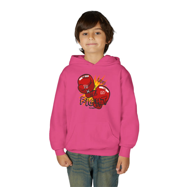Hustle Mode (Kids) Youth Heavy Blend Hooded Hoodie - All My Life