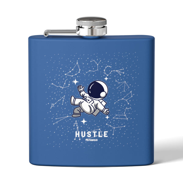 Flask, Hustle Mode - Stainless Steel 6oz (Astronaut)