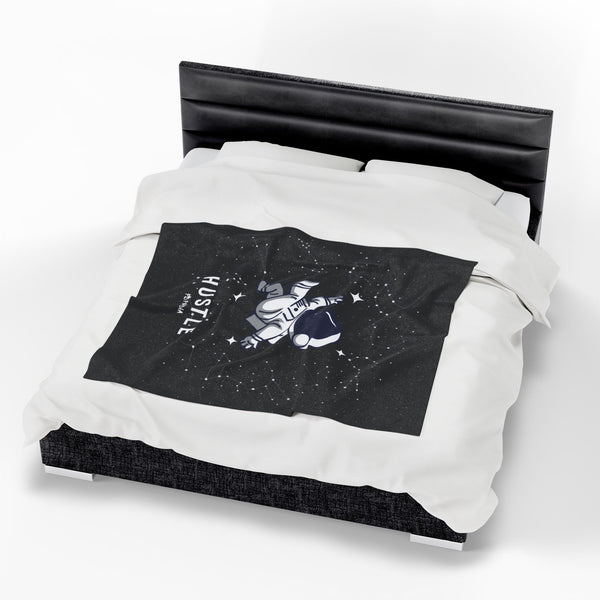 Hustle Mode Plush Blanket - Astronaut