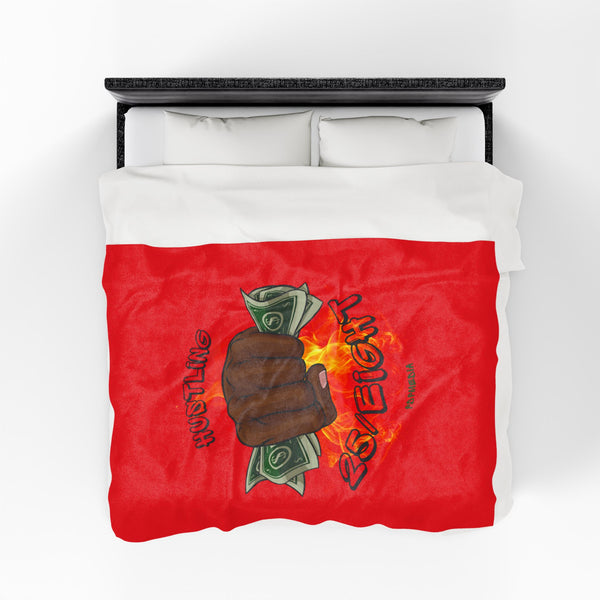 Hustle Mode Plush Blanket - Hustling 25/Eight
