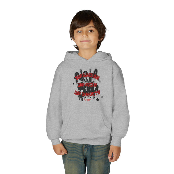 Hustle Mode (Kids) Youth Heavy Blend Hooded Hoodie - Big Dreams