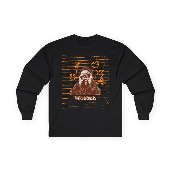 Hustle Mode Long Sleeve - Focused Yellow Crown