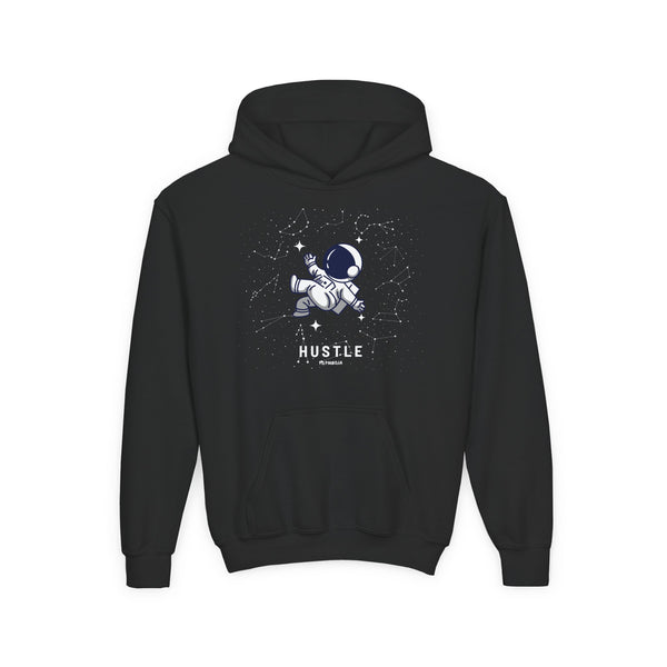 Hustle Mode (Kids) Youth Heavy Blend Hooded Hoodie - Astronaut