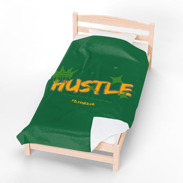 Hustle Mode Plush Blanket - King Hustle