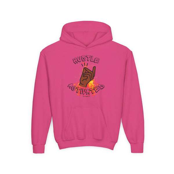 Hustle Mode (Kids) Youth Heavy Blend Hooded Hoodie - Activated