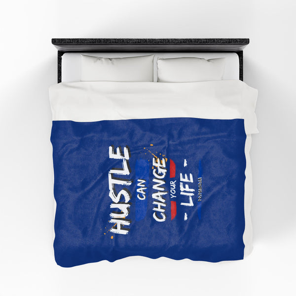 Hustle Mode Plush Blanket - Change Your Life