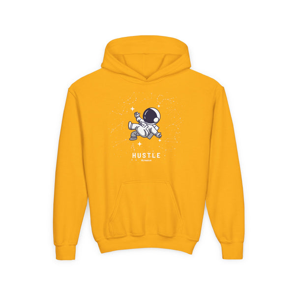 Hustle Mode (Kids) Youth Heavy Blend Hooded Hoodie - Astronaut