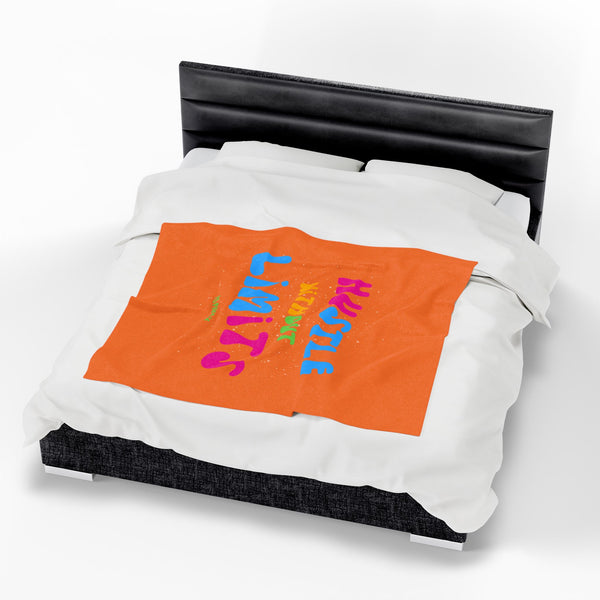 Hustle Mode Plush Blanket - Hustle Without Limits