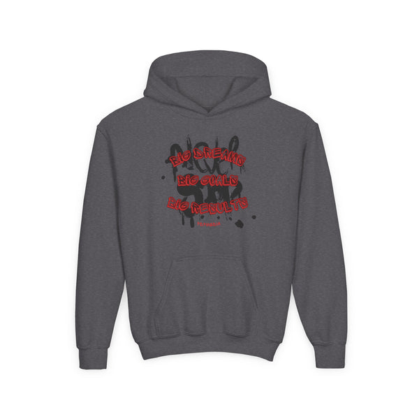 Hustle Mode (Kids) Youth Heavy Blend Hooded Hoodie - Big Dreams