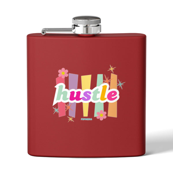 Flask, Hustle Mode - Stainless Steel 6oz (Pastel Hustle)