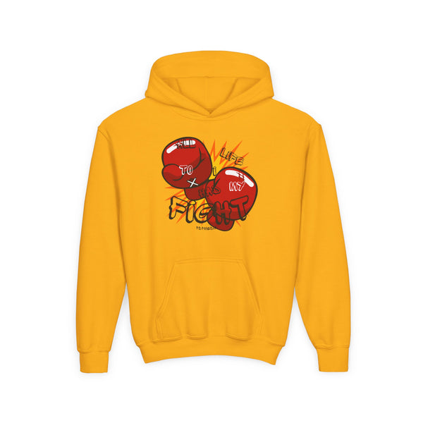 Hustle Mode (Kids) Youth Heavy Blend Hooded Hoodie - All My Life