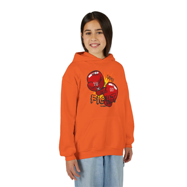 Hustle Mode (Kids) Youth Heavy Blend Hooded Hoodie - All My Life