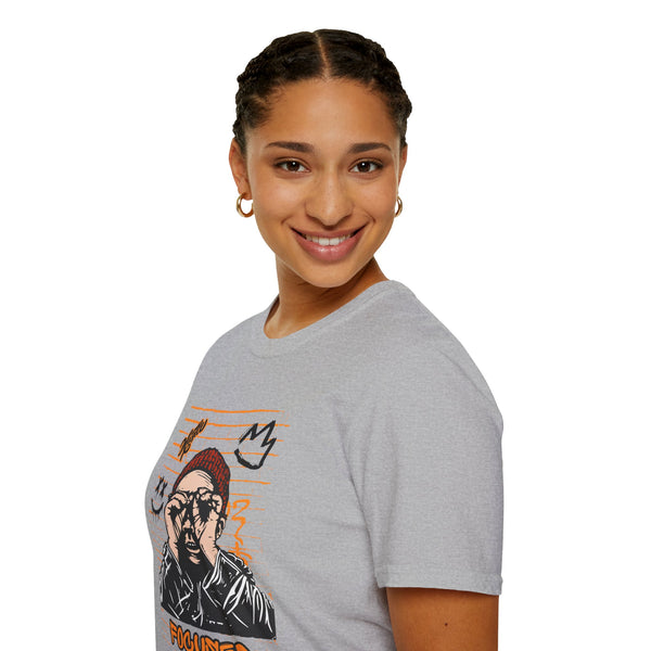 Hustle Mode Tee - Focused Black Crown