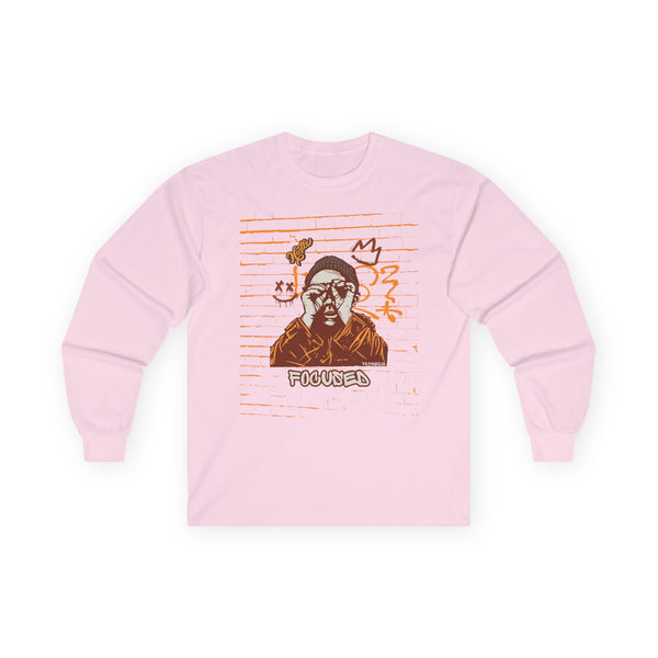 Hustle Mode Long Sleeve - Focused Brown Crown