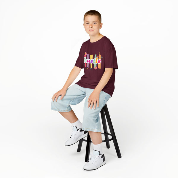 Kids Hustle Mode Tee - Pastel Hustle