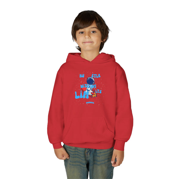 Hustle Mode (Kids) Youth Heavy Blend Hooded Hoodie - Without Limits