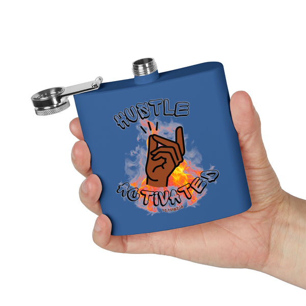Flask, Hustle Mode - Stainless Steel 6oz (Hustle Activated)