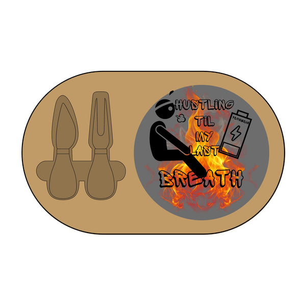 Charcuterie Board - Last Breath (Engraving) - Hosting Experience Upgrade Acacia Wood Slate Cheese Lovers Entertaining Statement Piece