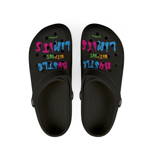 Hustle Mode Foam Rubber Shoes - Hustle Without Limits (Gift)