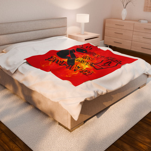 Hustle Mode Plush Blanket - Last Breath