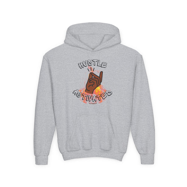 Hustle Mode (Kids) Youth Heavy Blend Hooded Hoodie - Activated