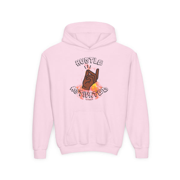 Hustle Mode (Kids) Youth Heavy Blend Hooded Hoodie - Activated