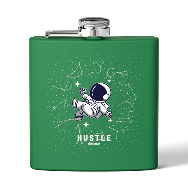 Flask, Hustle Mode - Stainless Steel 6oz (Astronaut)