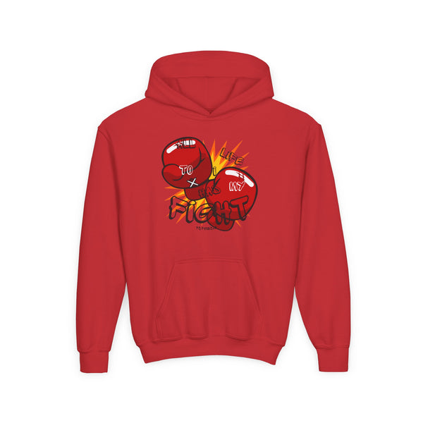 Hustle Mode (Kids) Youth Heavy Blend Hooded Hoodie - All My Life