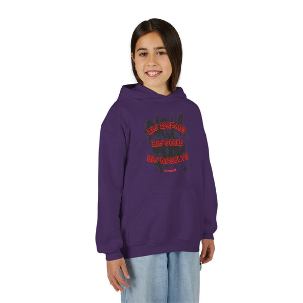 Hustle Mode (Kids) Youth Heavy Blend Hooded Hoodie - Big Dreams