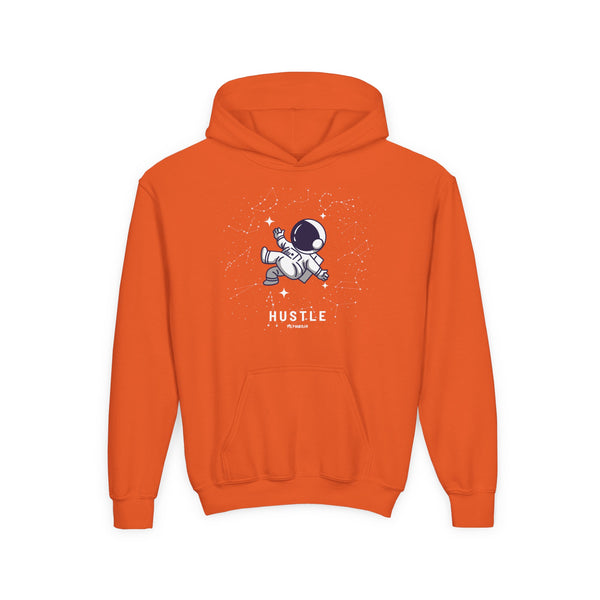 Hustle Mode (Kids) Youth Heavy Blend Hooded Hoodie - Astronaut