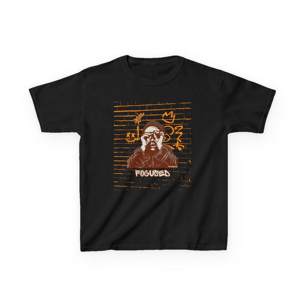 Kids Hustle Mode Tee - Focused