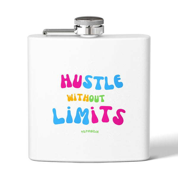 Flask, Hustle Mode - Stainless Steel 6oz (Without Limits)