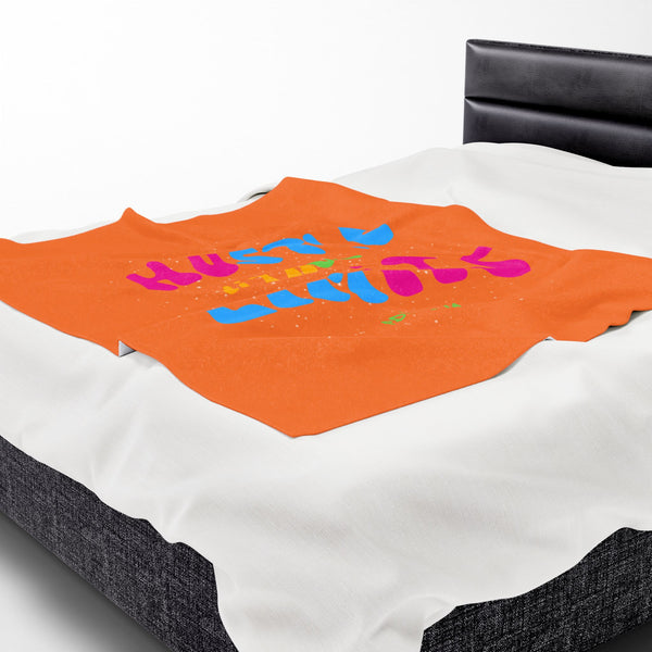 Hustle Mode Plush Blanket - Hustle Without Limits