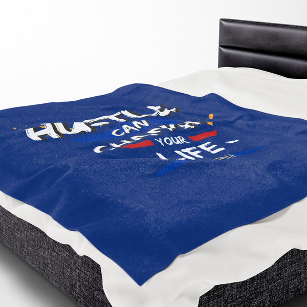 Hustle Mode Plush Blanket - Change Your Life