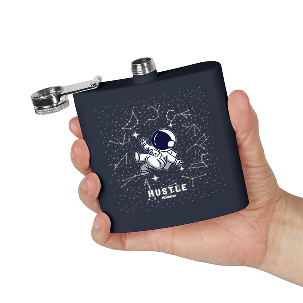 Flask, Hustle Mode - Stainless Steel 6oz (Astronaut)