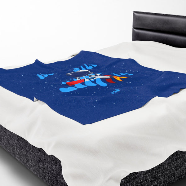 Hustle Mode Plush Blanket - Without Limits