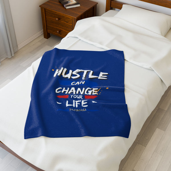 Hustle Mode Plush Blanket - Change Your Life