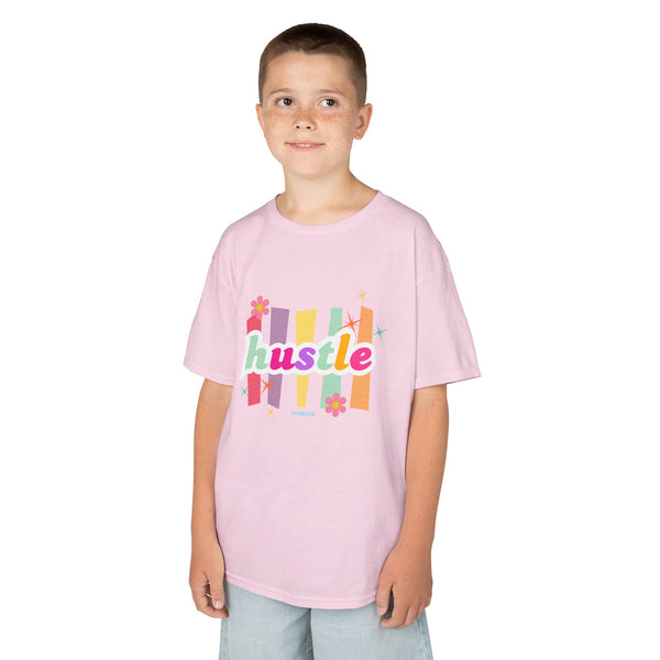 Kids Hustle Mode Tee - Pastel Hustle