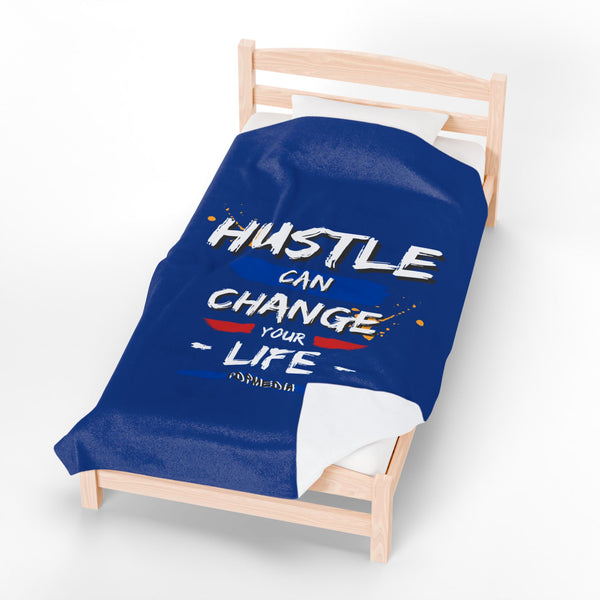 Hustle Mode Plush Blanket - Change Your Life