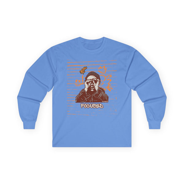 Hustle Mode Long Sleeve - Focused Yellow Crown