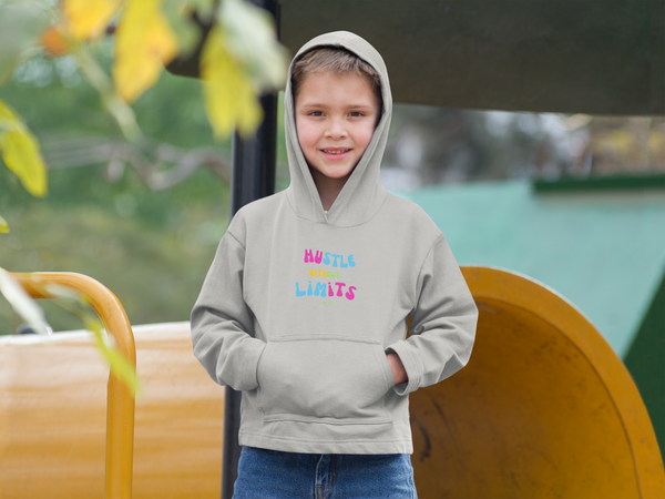 Hustle Mode Youth Heavy Blend Hooded Hoodie - Hustle Without Limits