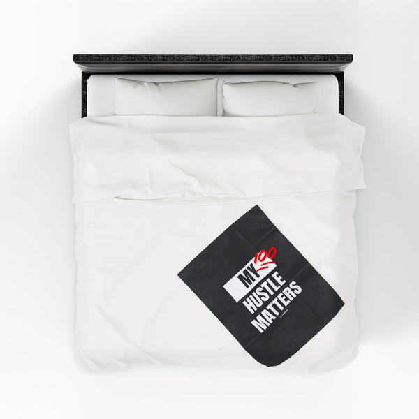 Hustle Mode Plush Blanket -My Hustle Matters
