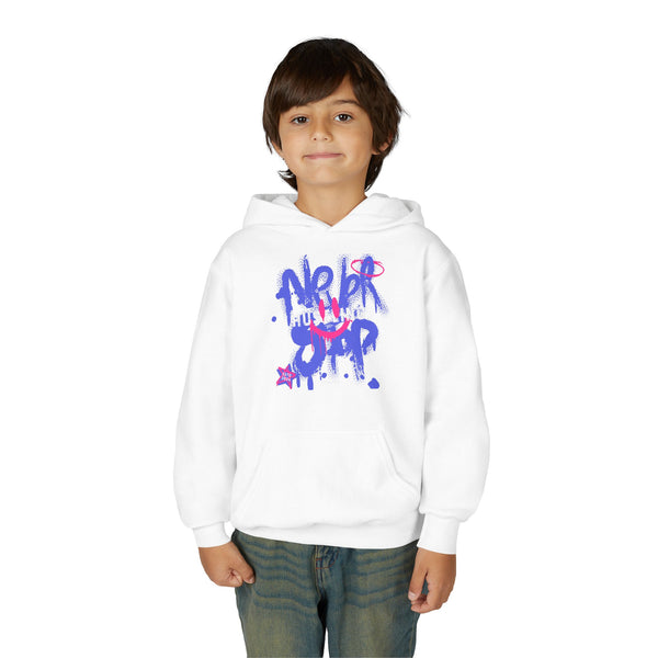 Hustle Mode (Kids) Youth Heavy Blend Hooded Hoodie - Never Stop