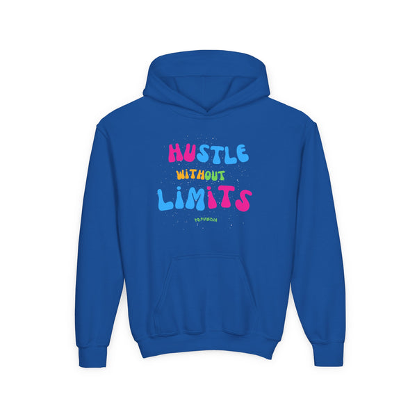 Hustle Mode Youth Heavy Blend Hooded Hoodie - Hustle Without Limits