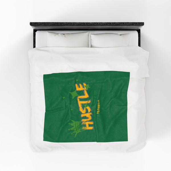 Hustle Mode Plush Blanket - King Hustle