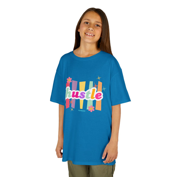 Kids Hustle Mode Tee - Pastel Hustle