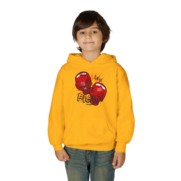 Hustle Mode (Kids) Youth Heavy Blend Hooded Hoodie - All My Life